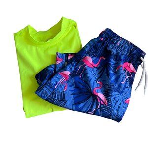 Boys' Bundle T-shirt (L) and Swimshorts (M-7/8)